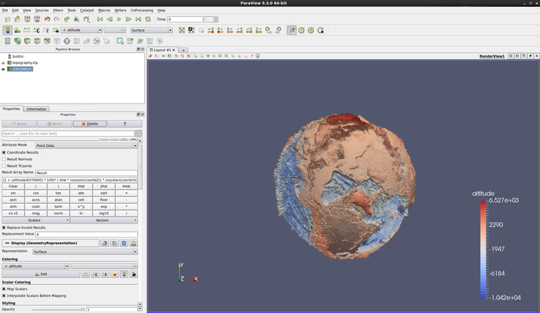 Altitude extruded