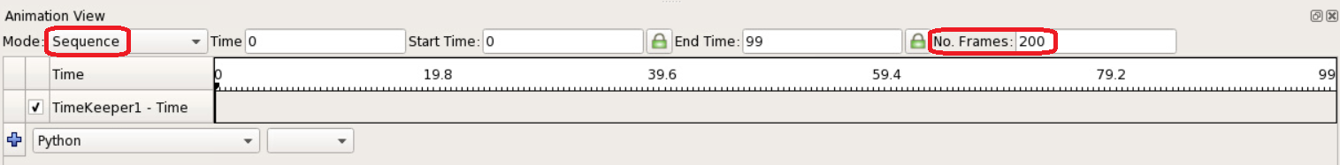 Animation View with Sequence Mode