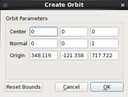 Create Orbit tilted