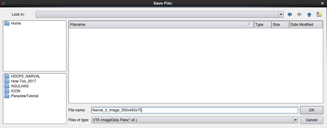 Saving VTK Image Data