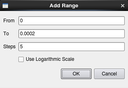 Add range of contour values