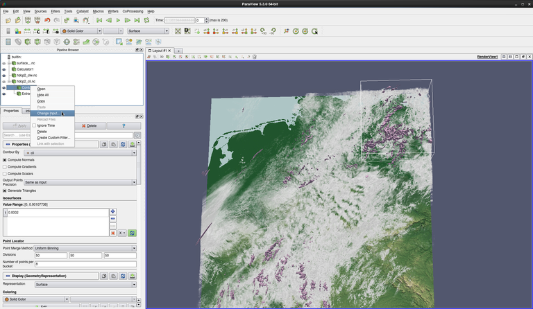 Change input of Contour