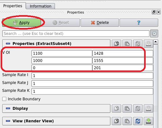 Properties of ExtractSubset
