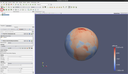 Texture with altitude shown as surface