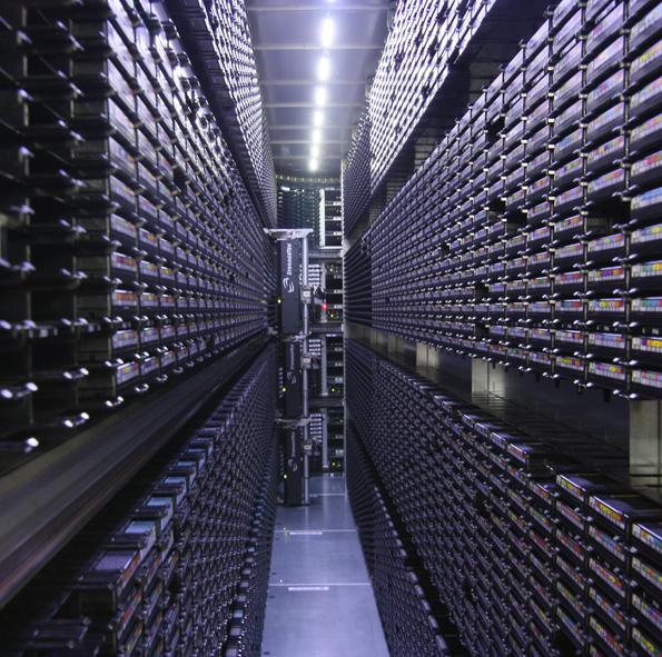 Blick ins DKRZ-Datensilo