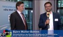 Interview  mit Prof. Thomas Ludwig bei der Veranstaltungsreihe "Die Welt im Wandel: Klima. Global. Digital.“