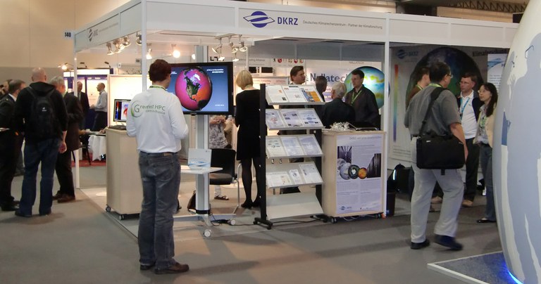 DKRZ-Stand auf der ISC'12