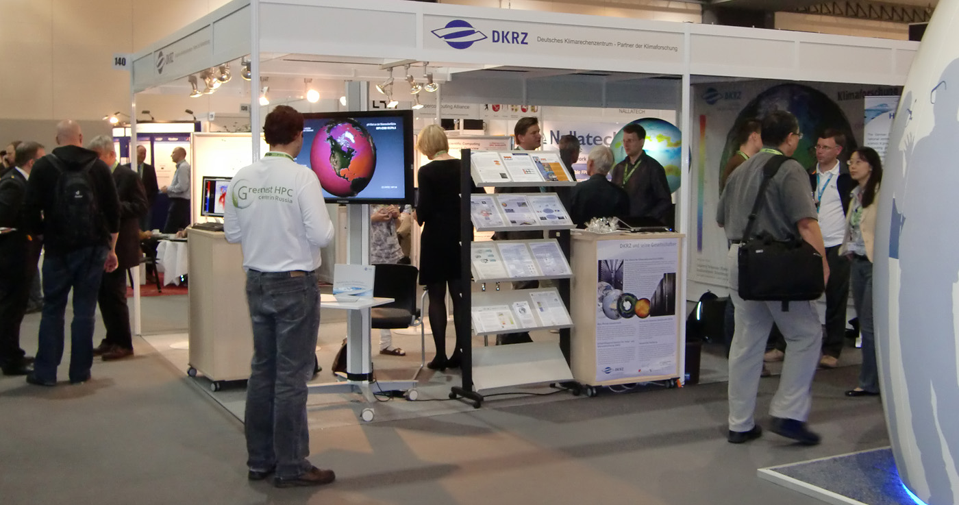 DKRZ-Stand auf der ISC'12