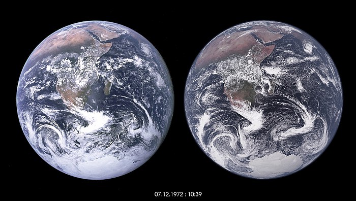 50 Jahre „Blue Marble“: ICON simuliert das gekoppelte Klimasystem mit 1 km-Auflösung