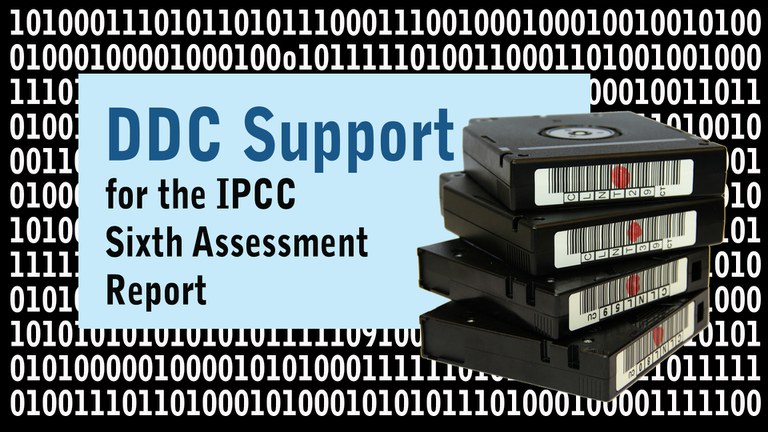 Unterstützung durch das Data Distribution Centre für den sechsten IPCC-Sachstandsbericht