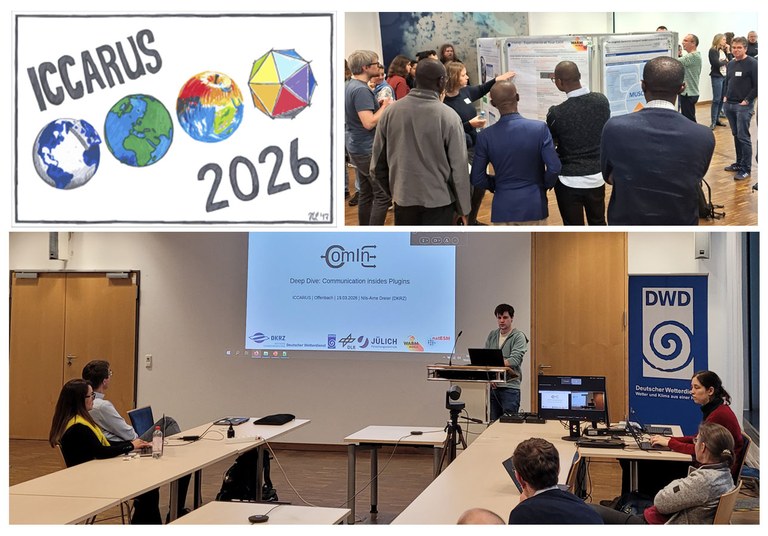 ICCARUS 2026: Austausch über ICON-, COSMO- und ART-Modelle