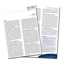 Infobrief der Gauß-Allianz