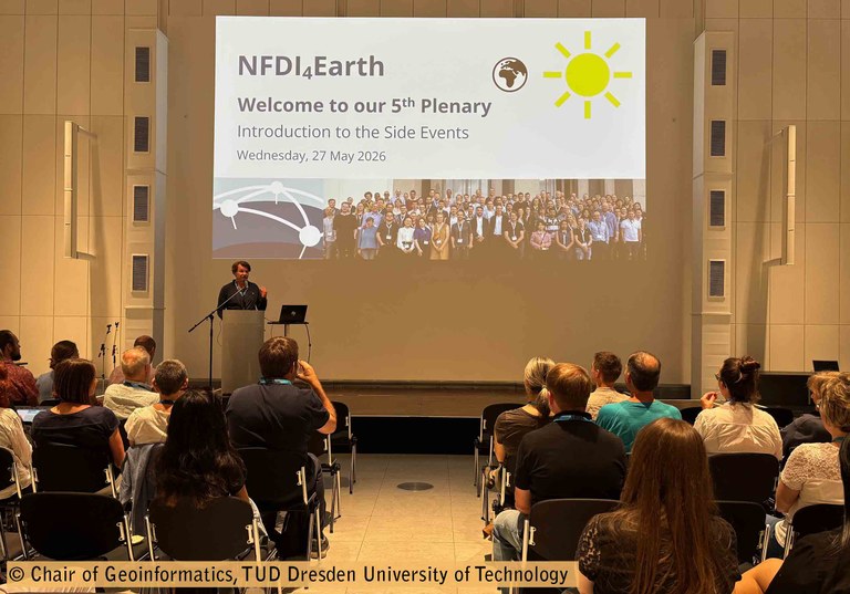 DKRZ beim NFDI4Earth Plenary 2026 in Dresden