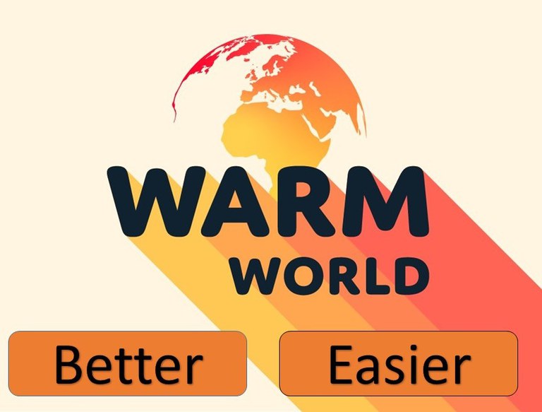 Start der WarmWorld Module "Better" und "Easier"