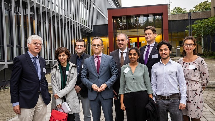 Heiko Maas informiert sich zu Hamburger Klimaforschung