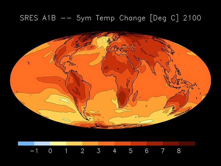 Beitrag des Max-Planck-Instituts zur CMIP3 (IPCC AR4) Datenbasis (2007)