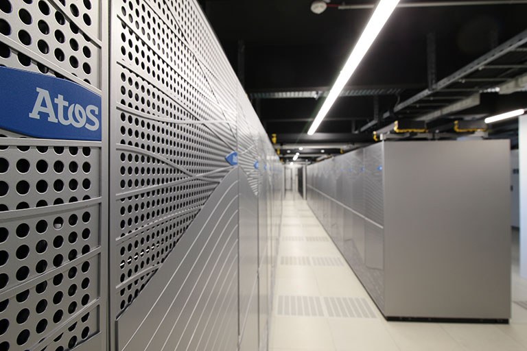 Levante supercomputer at the German Climate Computing Center (Credit: DKRZ)