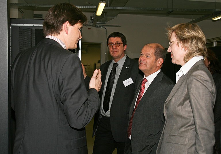 Olaf Scholz and Dorothee Stapelfeld visit the Hamburg Climate Campus