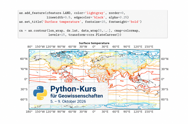 From “Hello World” to Xarray: Python for Geosciences