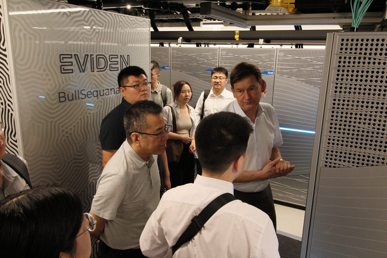 Chinese HPC Delegation Visits the DKRZ